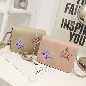 Small Butterfly PU Leather Purse for Summer 2017 - Freedom Look