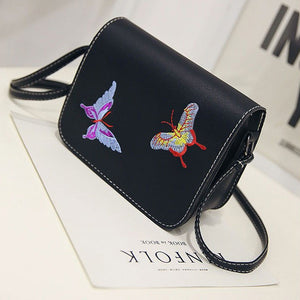 Small Butterfly PU Leather Purse for Summer 2017 - Freedom Look