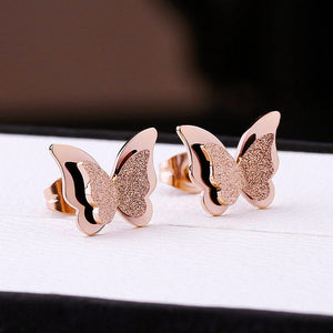 Butterfly Necklace + Earrings for Spring & Summer 2018 - 3 Colors - Freedom Look