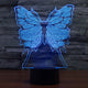 High Quality 3D Illusion Butterfly LED Lamp - Freedom Look