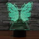 High Quality 3D Illusion Butterfly LED Lamp - Freedom Look