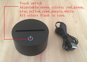 High Quality 3D Illusion Butterfly LED Lamp - Freedom Look