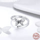 925 Sterling Silver Butterfly Open Size Ring - Freedom Look
