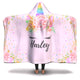 Personalized Unicorn Hooded Blanket - Harley