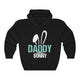 Easter Daddy Bunny Family Member Unisex Hoodie Hooded Sweatshirt