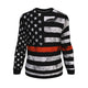 Red Line US Flag Firefighter Sweatshirt