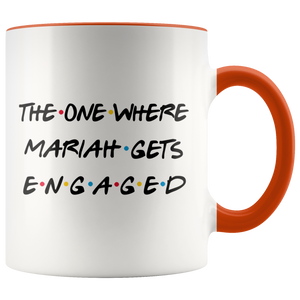The One Where Mariah Gets Married Colored Coffee Mug (11 oz)