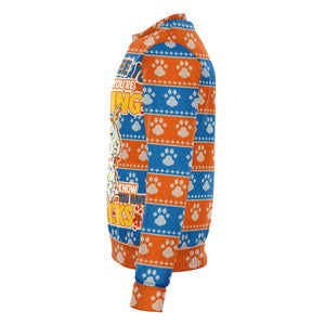 Snacks Poodle Dog - Athletic Sweatshirt AOP