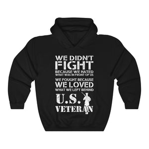 US Army Military Veteran Dad And Mom Brave Soldiers Thank You Gift Unisex Hoodie