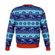 Surfing Swells Funny Sweatshirt Ugly Christmas Sweater