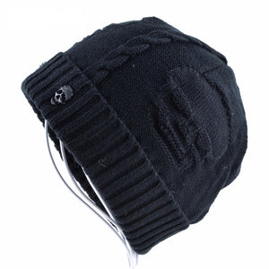 Cool Skull Beanie Hat - Freedom Look