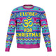 I'll Be OHM For Funny Yoga Ugly Christmas Sweatshirt