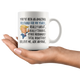 Funny Amazing Husband For 44 Years Coffee Mug, 44th Anniversary Husband Trump Gifts, 44th Anniversary Mug, 44 Years Together With My Hubby (11oz)