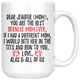 Personalized Bernese Mountain Dog Alas & All of us Mom Jenifer (mom) Coffee Mug (15 oz)
