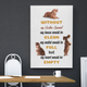 Cocker Spaniel Canvas - Freedom Look