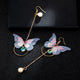 Cute Butterfly Long Earrings - Freedom Look