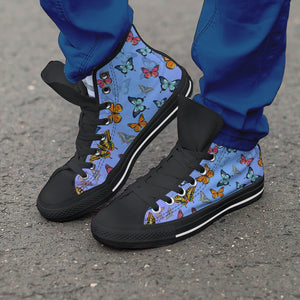 Butterfly High Top Shoes, Great As A Gift - Freedom Look