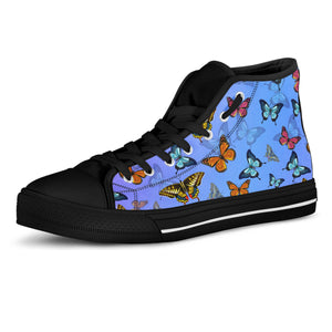 Butterfly High Top Shoes, Great As A Gift - Freedom Look