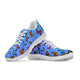 Blue Butterfly Sneakers, Butterflies Gift - Freedom Look