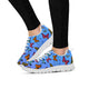 Blue Butterfly Sneakers, Butterflies Gift - Freedom Look