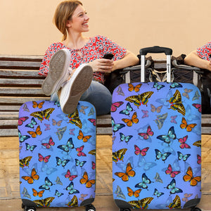 Colorful Butterfly Luggage Cover - Freedom Look