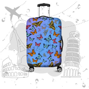 Colorful Butterfly Luggage Cover - Freedom Look