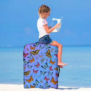 Colorful Butterfly Luggage Cover - Freedom Look