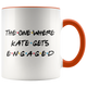 The One Where Kate Gets Engaged Colored Coffee Mug (11 oz)