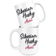 Siberian Husky Aunt Coffee Mug (15 oz)