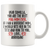 Personalized Pug Dog Aubergine Mom Camilla Coffee Mug (11 oz)