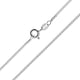 World Map Sterling Silver Necklace
