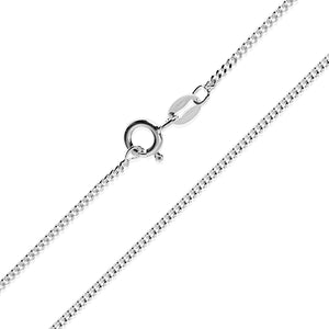 Medical ID Sterling Silver Necklace