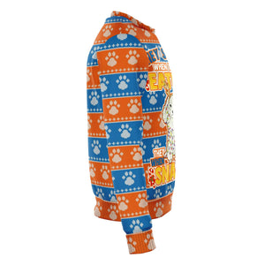 Snacks Poodle Dog - Athletic Sweatshirt AOP