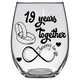 FTG 19 Years Stemless Wine Glass