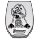 Guinness Bernedoodle Stemless Wine Glass