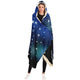 Aries Horoscope Zodiac Star Sign Hooded Blanket