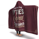 Built In The Fifties Hooded Blanket - Freedom Look