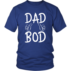 Proud Dad Bod Slang Men Boosted Self-Esteem Daddy Men T-Shirt