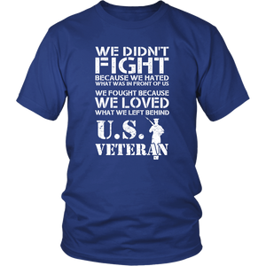 US Army Military Veteran Dad And Mom Brave Soldiers Thank You Unisex T-Shirt