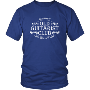 Grumpy Old Guitarist Club Member Concert Guitar Women & Unisex T-Shirt