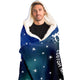 Personalized Scorpio Horoscope Zodiac Star Sign Hooded Blanket