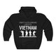 Vietnam War Army Military Veteran Brave Soldiers Men & Women Unisex Hoodie