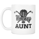 Hockey Aunt Mug - I Love Auntie Mug - Worlds Greatest Auntie - Great Gift For Your Aunt (11 oz) - Freedom Look