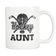 Hockey Aunt Mug - I Love Auntie Mug - Worlds Greatest Auntie - Great Gift For Your Aunt (11 oz) - Freedom Look