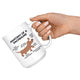 Dachshund Wiener Doxie Dog Anatomy Coffee Mug (15 oz) - Freedom Look