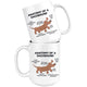 Dachshund Wiener Doxie Dog Anatomy Coffee Mug (15 oz) - Freedom Look