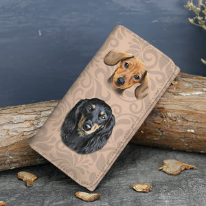 Dachshund Custom Wallet - Limited Time Available - Freedom Look