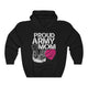 Proud Army Mom US Army Mommy Hoodie Real Hero Hooded Sweatshirt