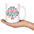Personalized Dog Dozer Grandma Nan Coffee Mug (15 oz)