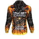 Fire Skull Rider All Over Hoodie - Freedom Look